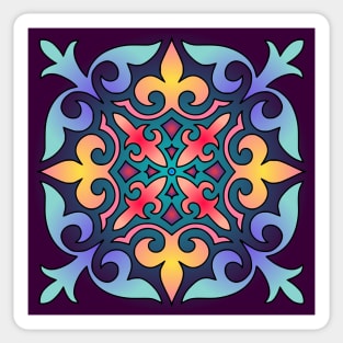 Star Mandalas 179 (Style:19) Sticker